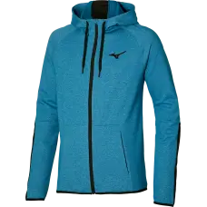 Mizuno Athletic Zip Hoody mykonos blue