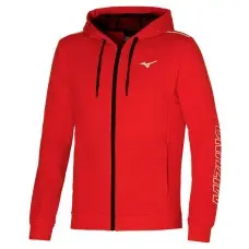 Mizuno Sweat Jacket K2GC2501 fiery red