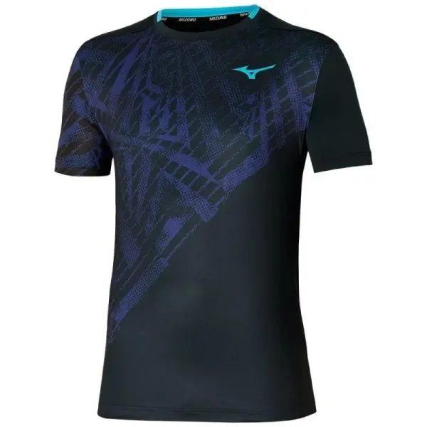Mizuno T-shirt Mug Shadow Graphic Tee Black