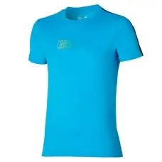 Mizuno T-shirt Release Tape K2GAA501 hawaiian ocean