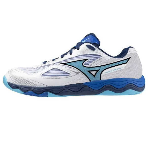 Mizuno Wave Medal 7 white blue