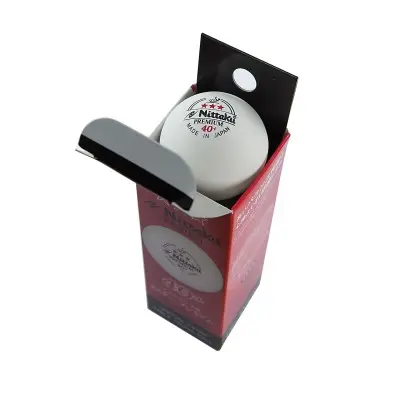 Nittaku Premium 40+ 3*** ITTF 3pcs (seam)