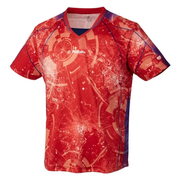 Nittaku Shirt Brightcity (2209) red