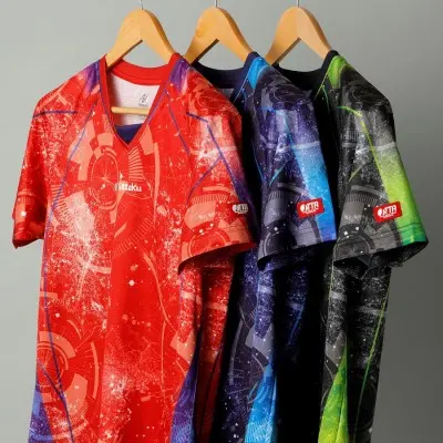 Nittaku Shirt Brightcity (2209) red