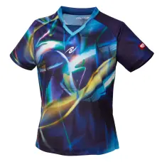 Nittaku Shirt Skytrick Lady (2208) blue