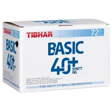 Tibhar Basic 40+ SYNTT NG (seam) 72 balls