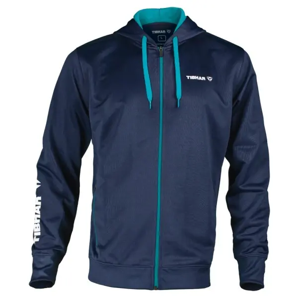 Tibhar Hoodie Mundo/World navy/petrol
