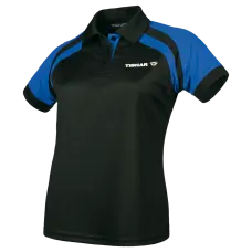 Tibhar Shirt World Lady (Poly) black/blue