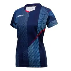 Victas V-Ladyshirt 220 navy/red