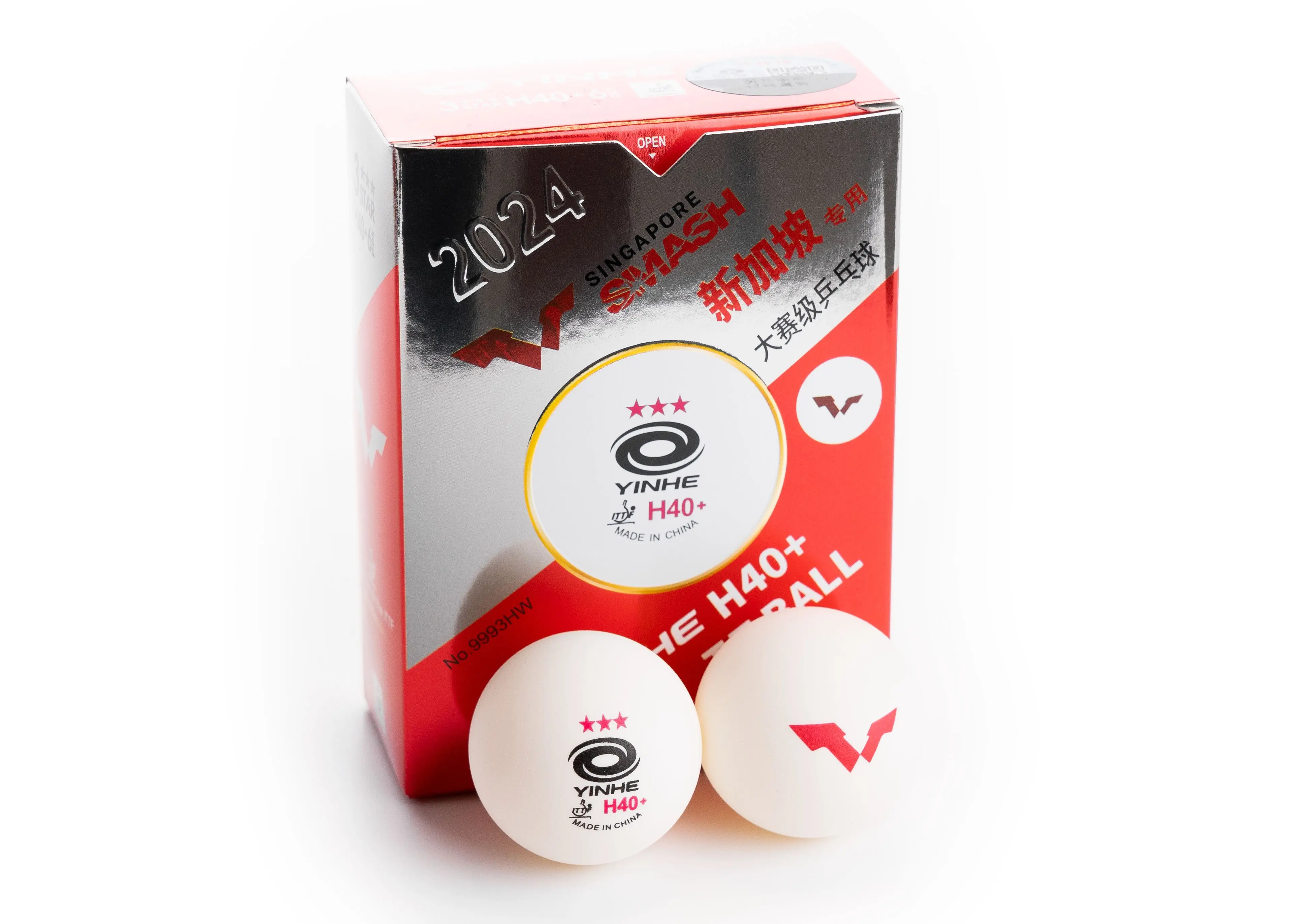 Yinhe 40+ 3*** WTT ITTF 6 Balls (seam)