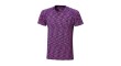 Andro T-Shirt Melange Multicolor magenta/darkblue