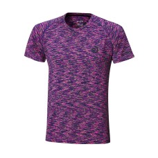 Andro T-Shirt Melange Multicolor magenta/darkblue