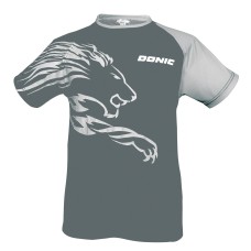 Donic T-shirt Lion dark grey/light grey
