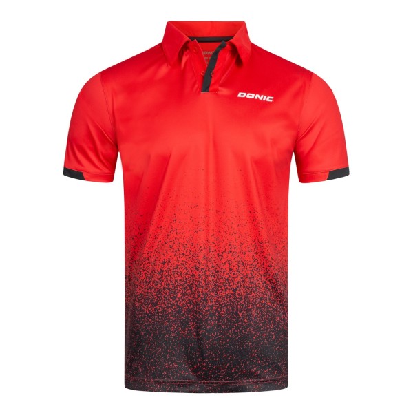 Donic Shirt Splashflex red/black