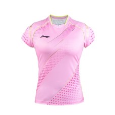 Li-Ning Women's T-Shirt National Team AAYR182-3 pink