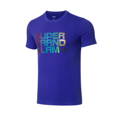Li-Ning T-Shirt Ma Long Grand Slam AHSQ885-3C purple