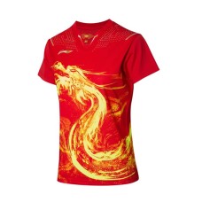 Li-Ning Women's T-Shirt AAYR362-1C red