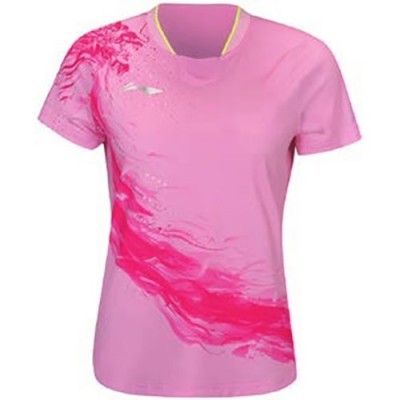 Li-Ning Women's T-Shirt AAYR364-3C pink