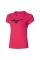 Mizuno T-shirt RB Logo Tee Lady's K2GA1803 rose red