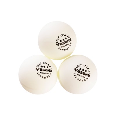 Yasaka Balls 3*** 38mm 3pcs White