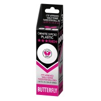 Butterfly THREE-STAR R40+ Ball (Box of 3)